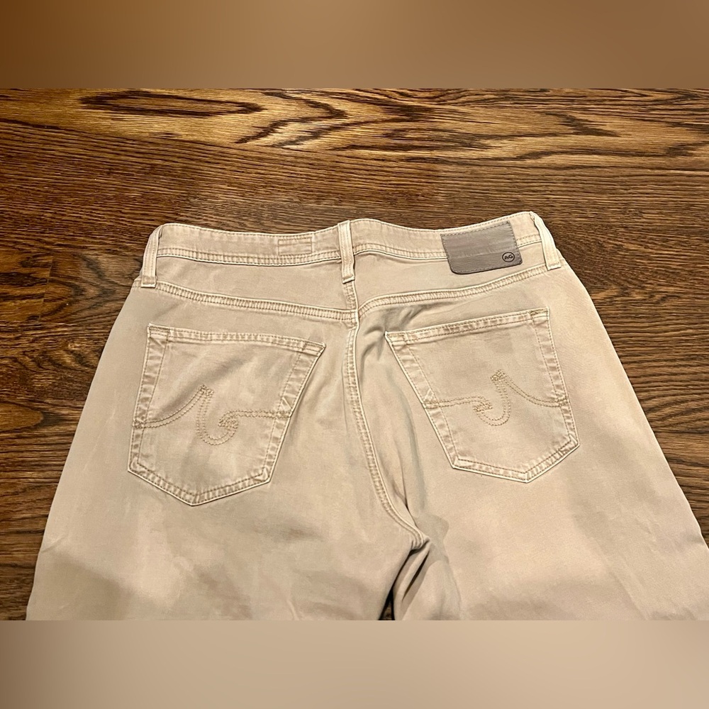 AG Adriano Goldschmied Men’s The Graduate Khaki Chino Pants 30 x 32 - Picture 5 of 5
